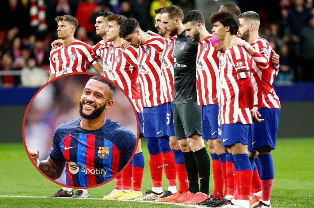 El jugador del Atlético que presiona para fichar por el Barcelona: Depay acabaría la temporada en Madrid