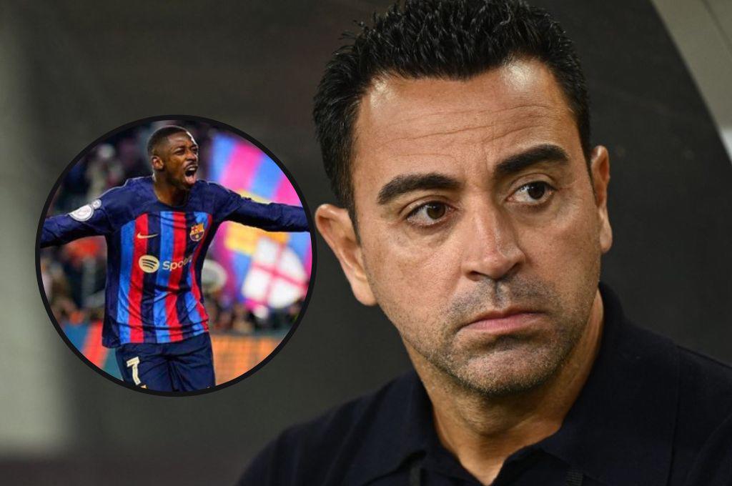 OFICIAL: Xavi confirma el futuro de Dembélé y la respuesta del jugador al comunicar su decisión a Barcelona
