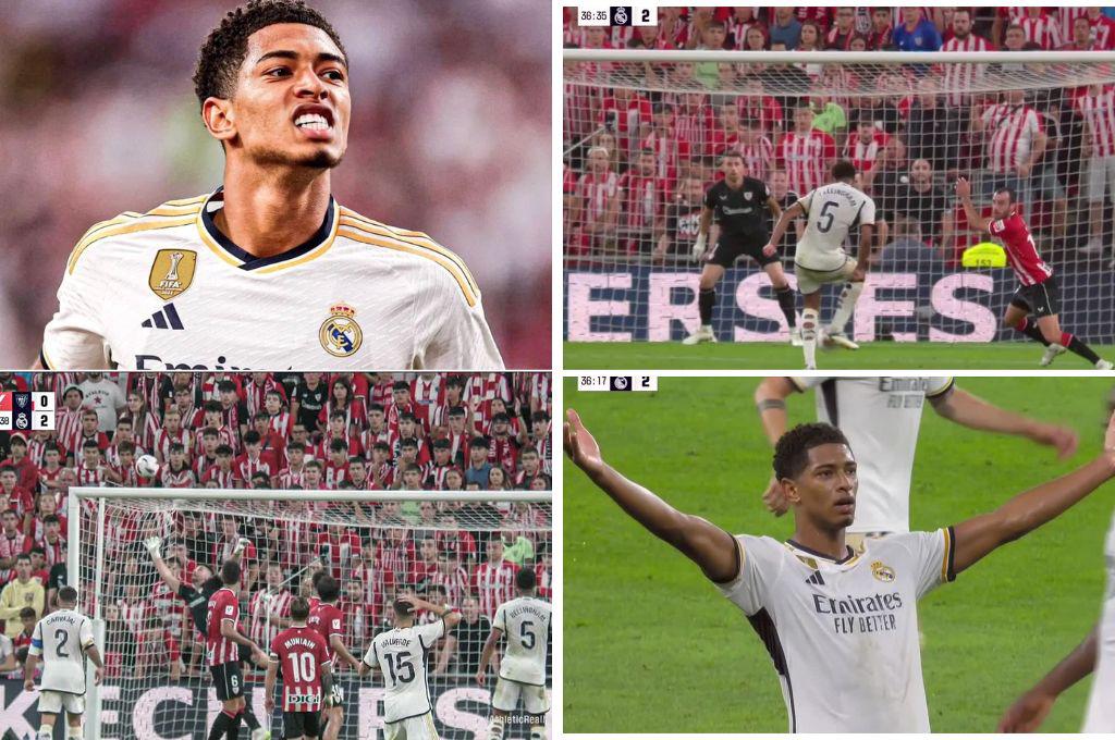 ¡La vamos a pasar bien con Bellingham! El golazo de volea que marcó en su debut con Real Madrid en la Liga Española