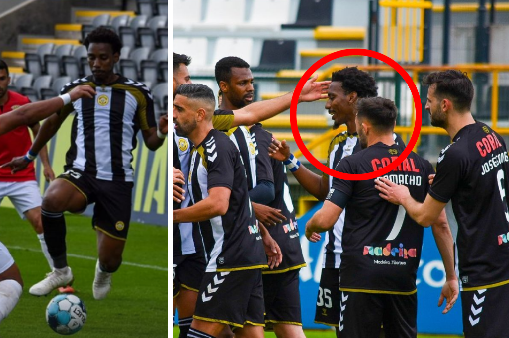 ¡Intratable! Bryan Róchez marcó su tanto número 12 con el Nacional de Madeira y es el máximo goleador en la segunda de Portugal