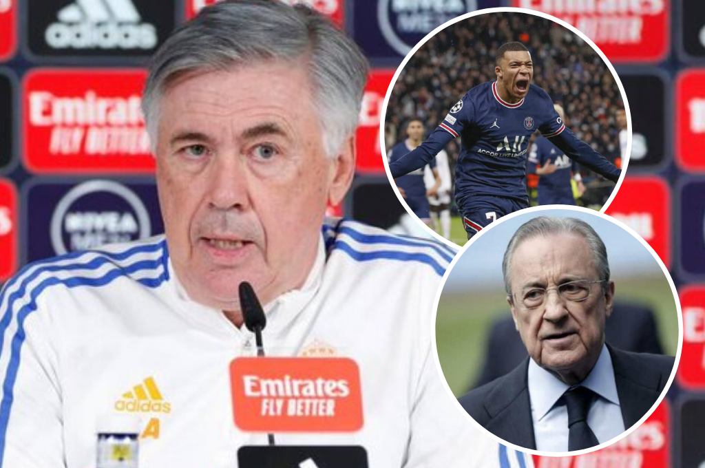 Ancelotti destapa lo que habló con Florentino tras el desastre de París y así respondió sobre Mbappé: “Nos hizo mucho daño”