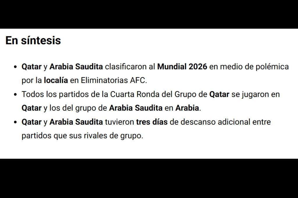 Se clasificaron al Mundial, pero acusan que fueron beneficiadas para ir a la Copa del Mundo: “En 40 años, nunca vi algo así...