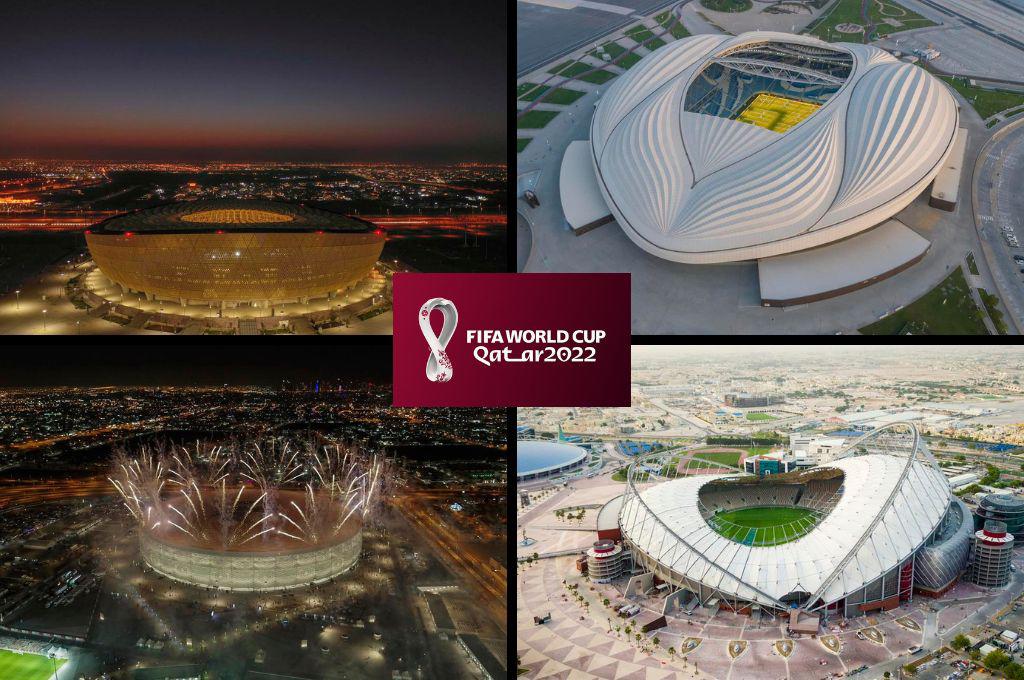 ¡Impresionantes! Así se ven ya terminados los imponentes ocho estadios que albergarán el Mundial de Qatar 2022
