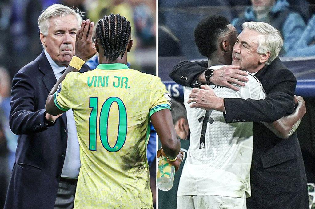 Ancelotti sentencia a Vinicius de la forma más tajante y confirma su nuevo contrato: Es distinto al Real Madrid