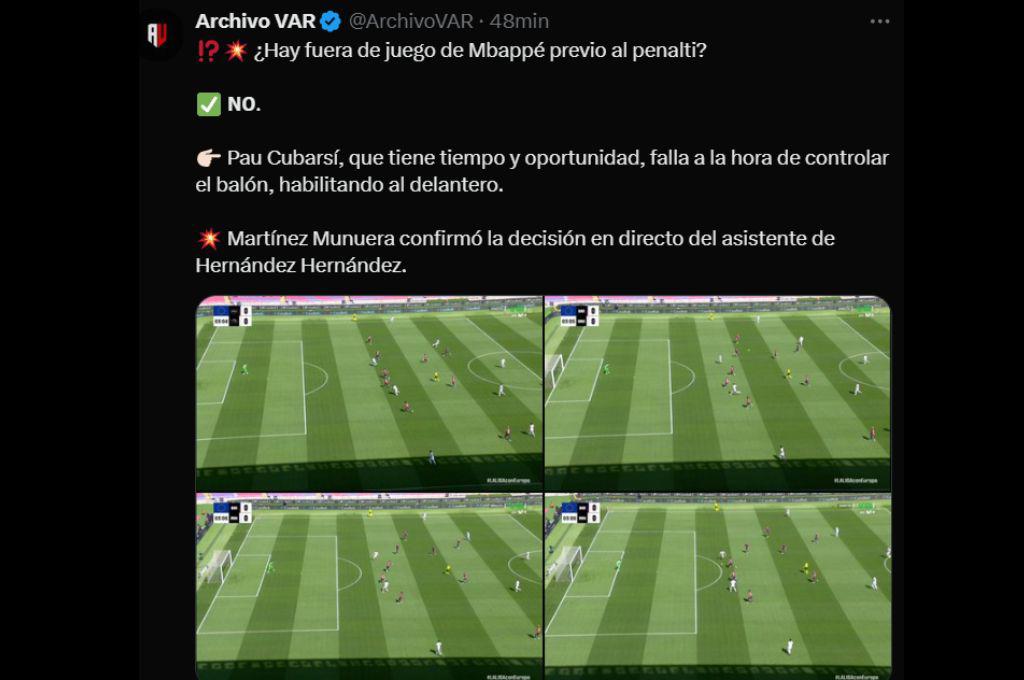 Los tremendos errores del árbitro y el VAR, el jugador que fue acusado de dopaje y la burla del Real Madrid a Barcelona