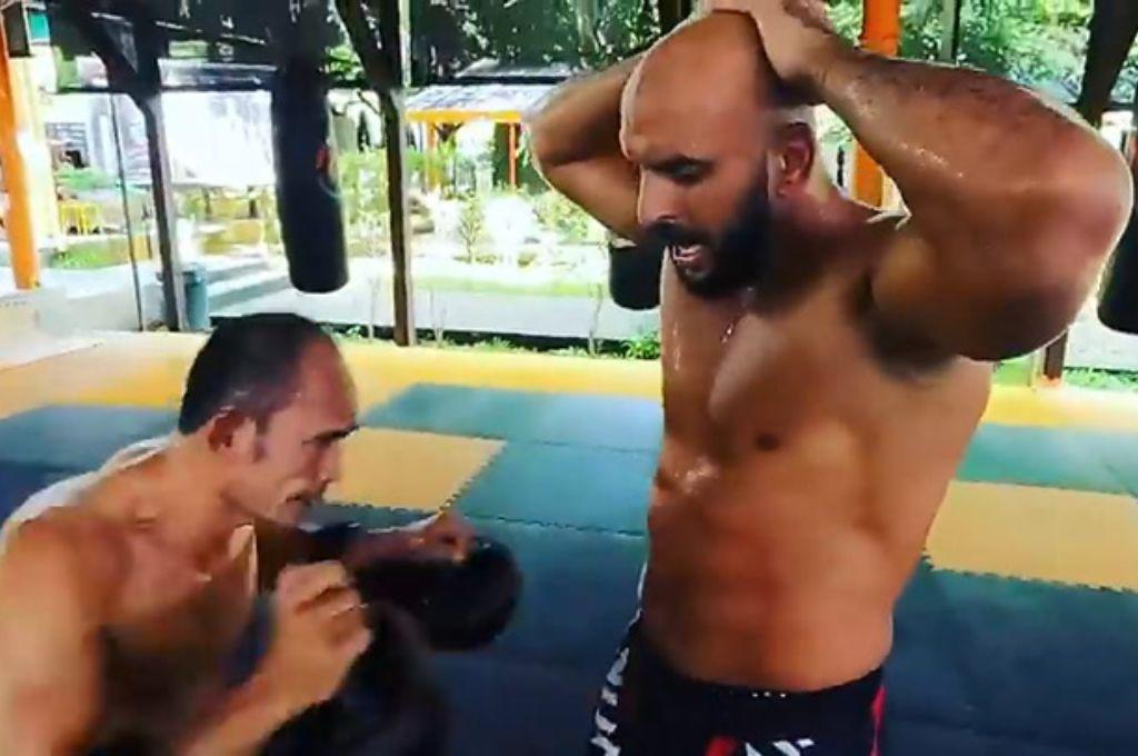 Hasta Messi le tiene miedo: El demoledor entrenamiento de artes marciales que realiza el guardaespaldas del argentino
