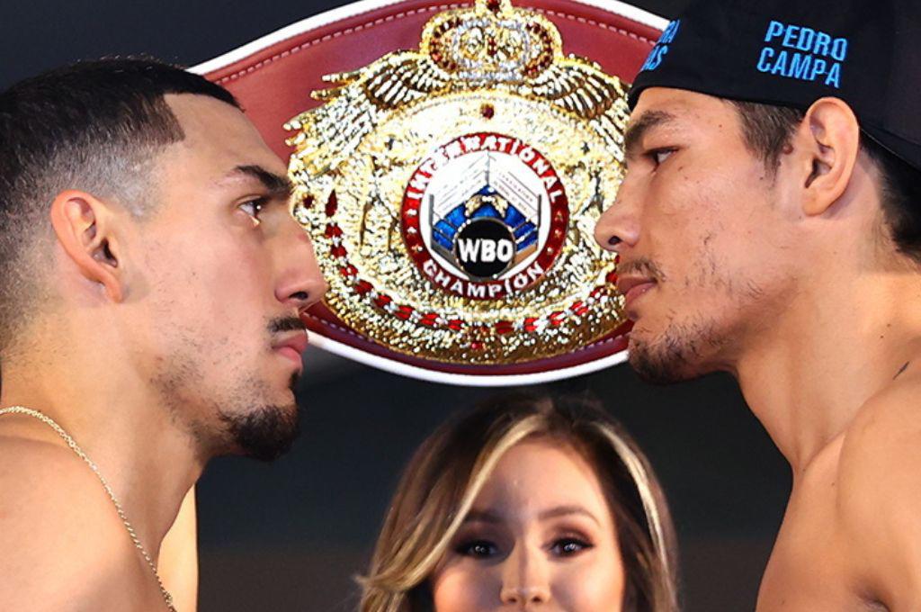 ¡Ya todo está listo! Teófimo López y Pedro Campa cumplen con el pesaje oficial de la pelea de este sábado en Las Vegas