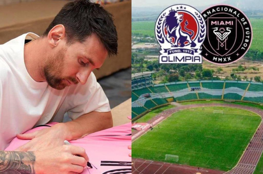 Existe un peculiar pacto: así se gestó la venida de Lionel Messi a Honduras para jugar contra Olimpia
