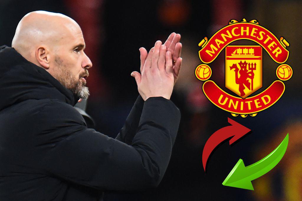 Ten Hag ya tiene sustituto: El nuevo entrenador que llegaría al Manchester United tras la eliminación en Champions