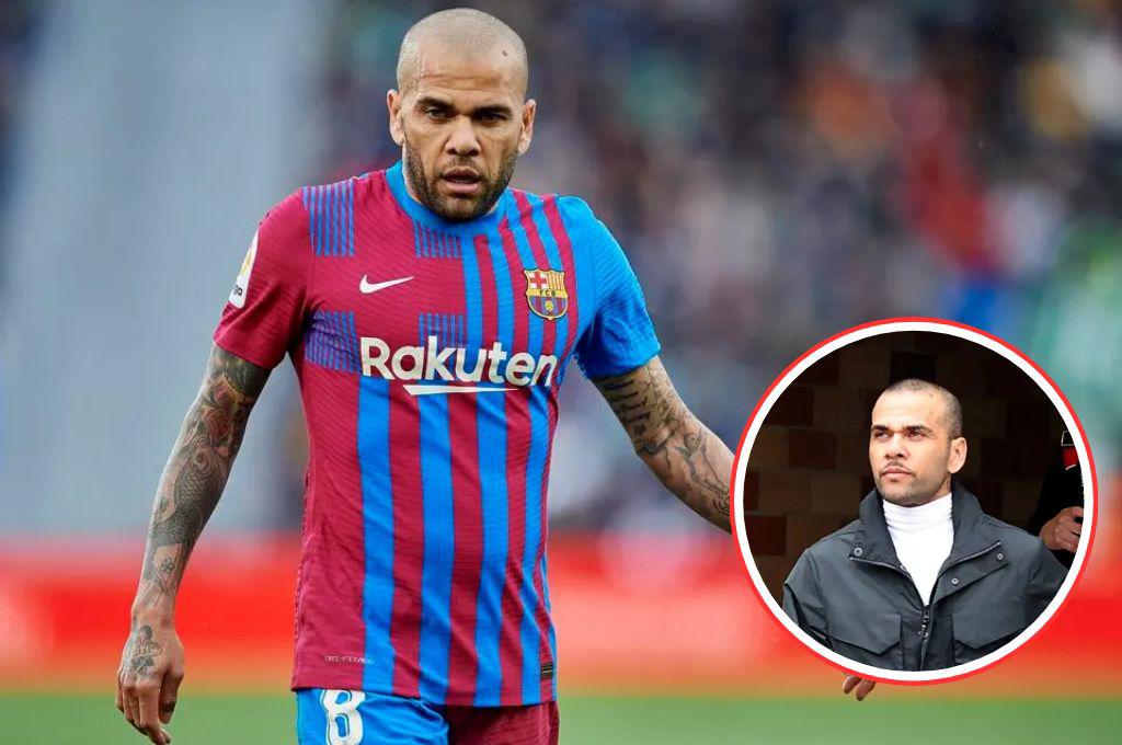 Dani Alves aparece jugando en Barcelona tras haber salido de prisión en libertad condicional