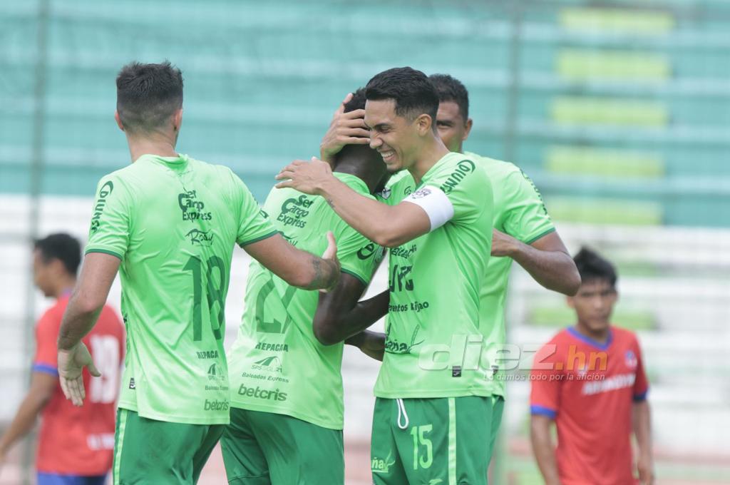 Marathón le receta paliza al Atlético Junior en partido amistoso disputado en San Pedro Sula