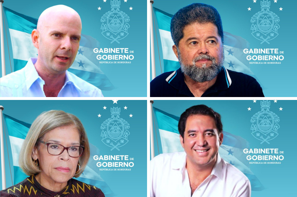 Grandes figuras: Así queda conformado el gabinete de gobierno de la presidenta Xiomara Castro