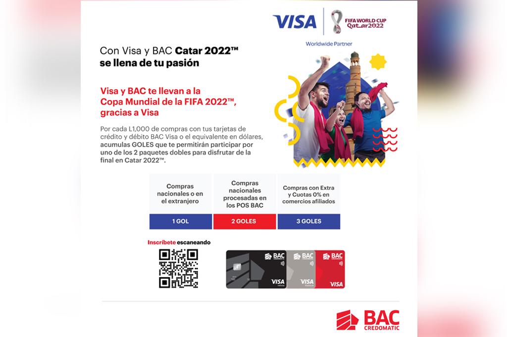 Visa y BAC Credomatic te llevan a la Final de la Copa Mundial de la FIFA Catar 2022™