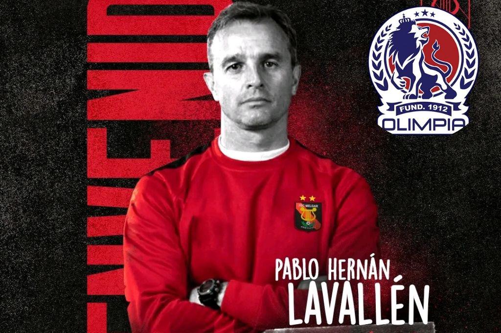 Pablo Lavallén se fue del Olimpia y es presentado como nuevo entrenador en la primera división de Perú