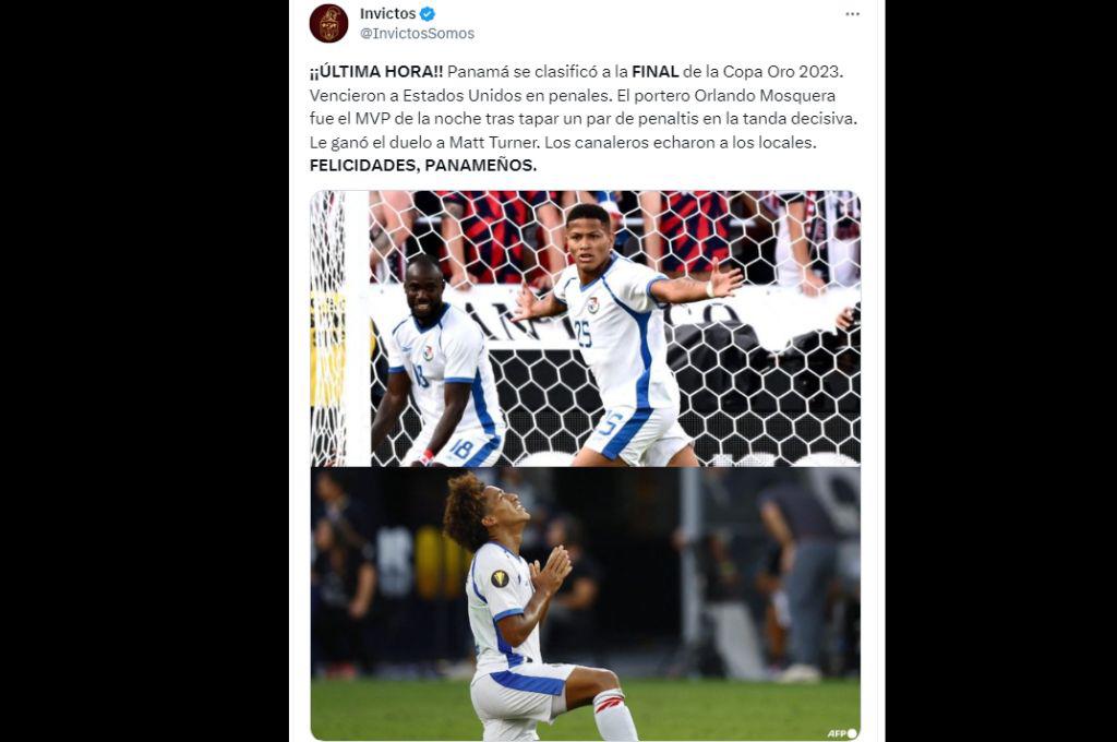 “Panamá histórica” “Carrasquilla MVP de la Copa Oro”: La prensa reacciona tras la gran hazaña canalera ante Estados Unidos