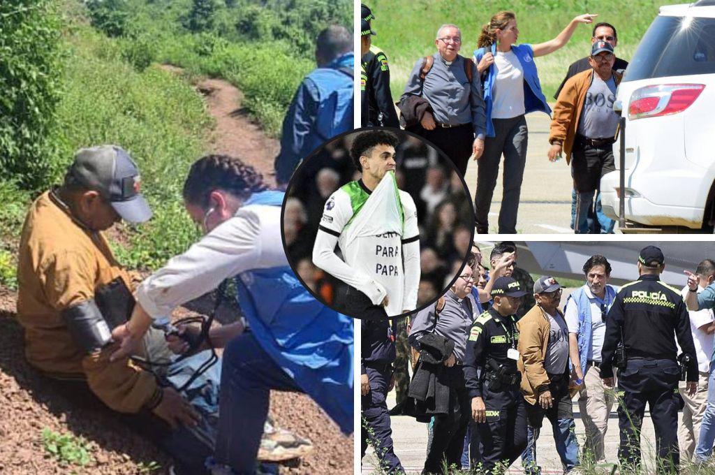 FOTOS: Así fue el rescate del papá de Luis Díaz, jugador del Liverpool: la reacción de la familia del colombiano