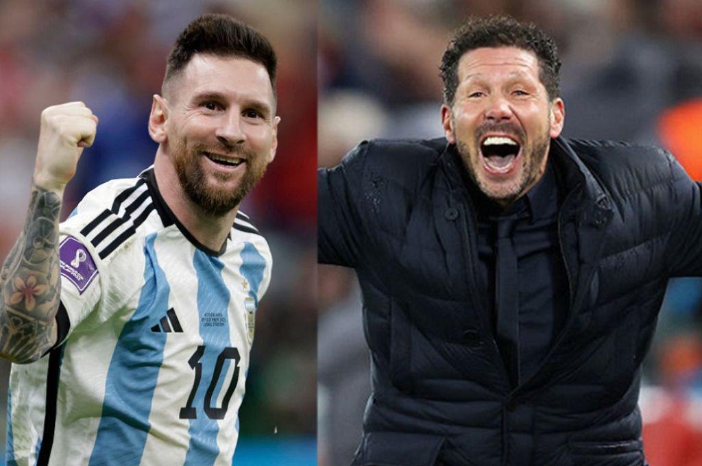 Sale a la luz el peculiar apodo que Cholo Simeone puso a Messi: “Lo hizo para que no le tuviéramos miedo”