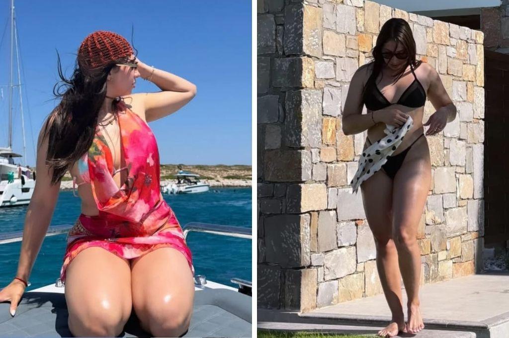 La bella esposa de Luis Palma enciende las redes en sus vacaciones en Grecia