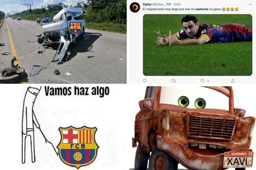 Barcelona fue eliminado de la Europa League por el Frankfurt y los memes destrozan a Xavi Hernández