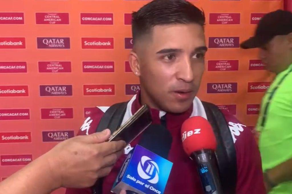 Michaell Chirinos habla de su gol ante Motagua y confiesa los dos jugadores del Olimpia que lo visitaron para motivarlo