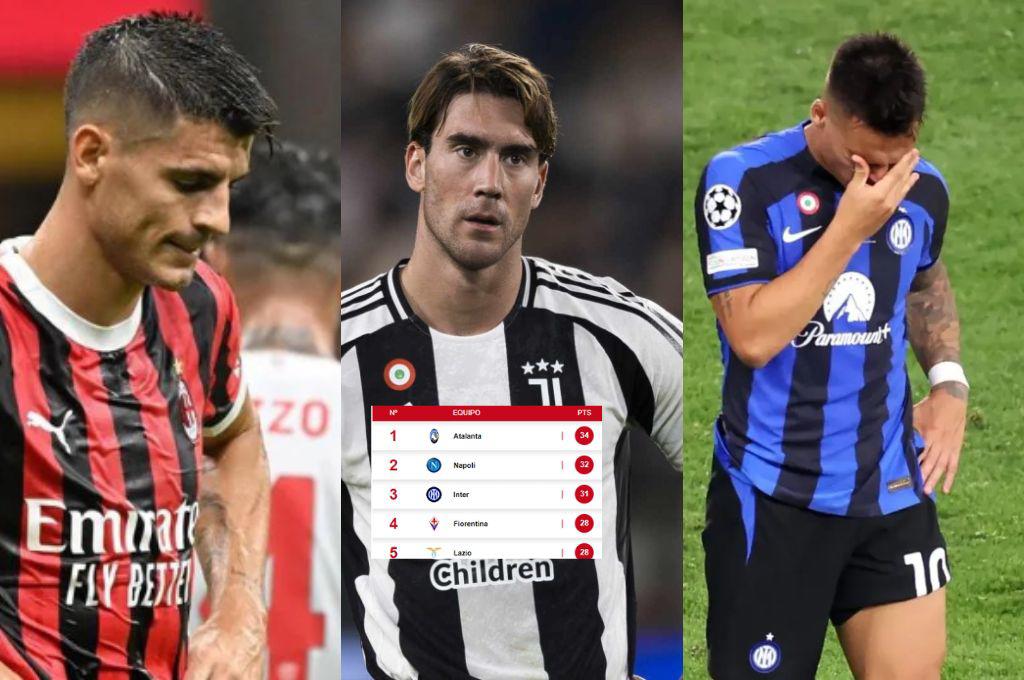 Ni la Juve, ni el Inter y ni el Milán es el líder de la Serie A: el sorprendente equipo que manda en la tabla de posiciones de Italia
