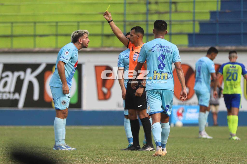 El ambiente que se vivió en el Olancho FC-Motagua y la euforia de Jonathan Rougier tras detener un penal; fue el “MVP”