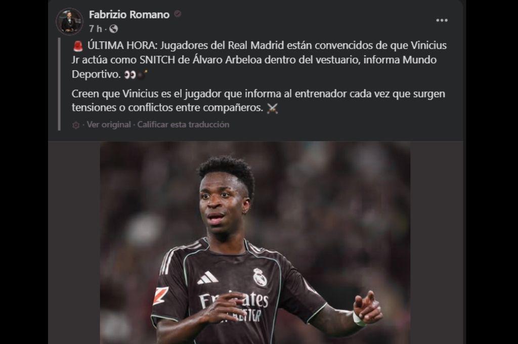 Confirman el jugador que pasa información a Arbeloa de problemas en Real Madrid
