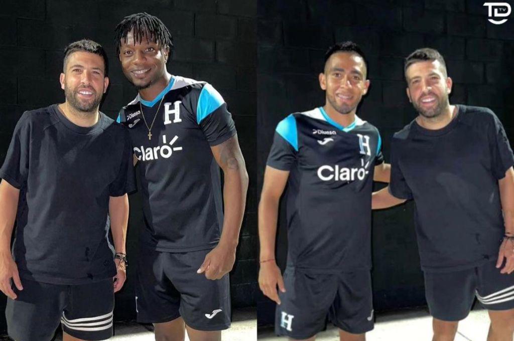 Con la visita de Antonela y de una leyenda del Barcelona: así fue el último entreno de Honduras previo a medirse a Islandia