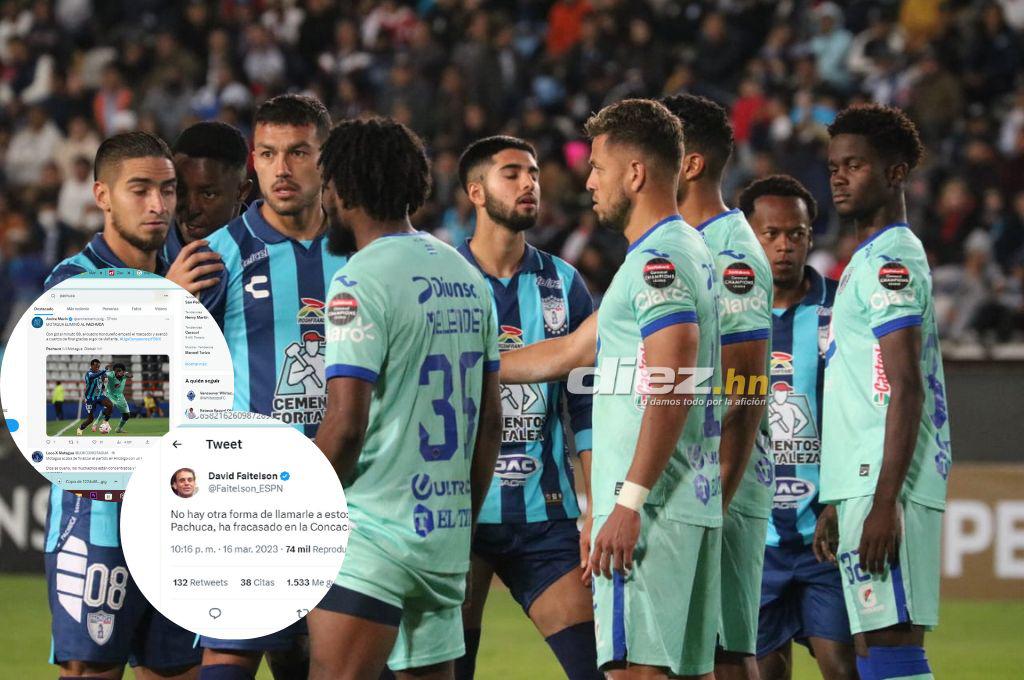David Faitelson explota y toda la prensa mexicana tras la eliminación de Pachuca ante Motagua por la Champions de Concacaf