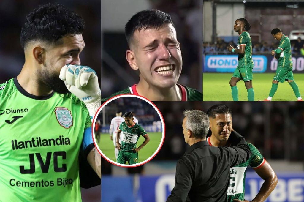 Marathón fracasó en su centenario: Messiniti lloró como niño, Rubilio con cara de pocos amigos y Lavallén consolando