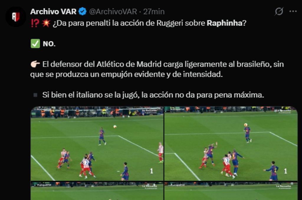 Yamal se fue llorando, hinchas del Barcelona atacaron a los jugadores del Atlético y el penal que no se cobró por el VAR
