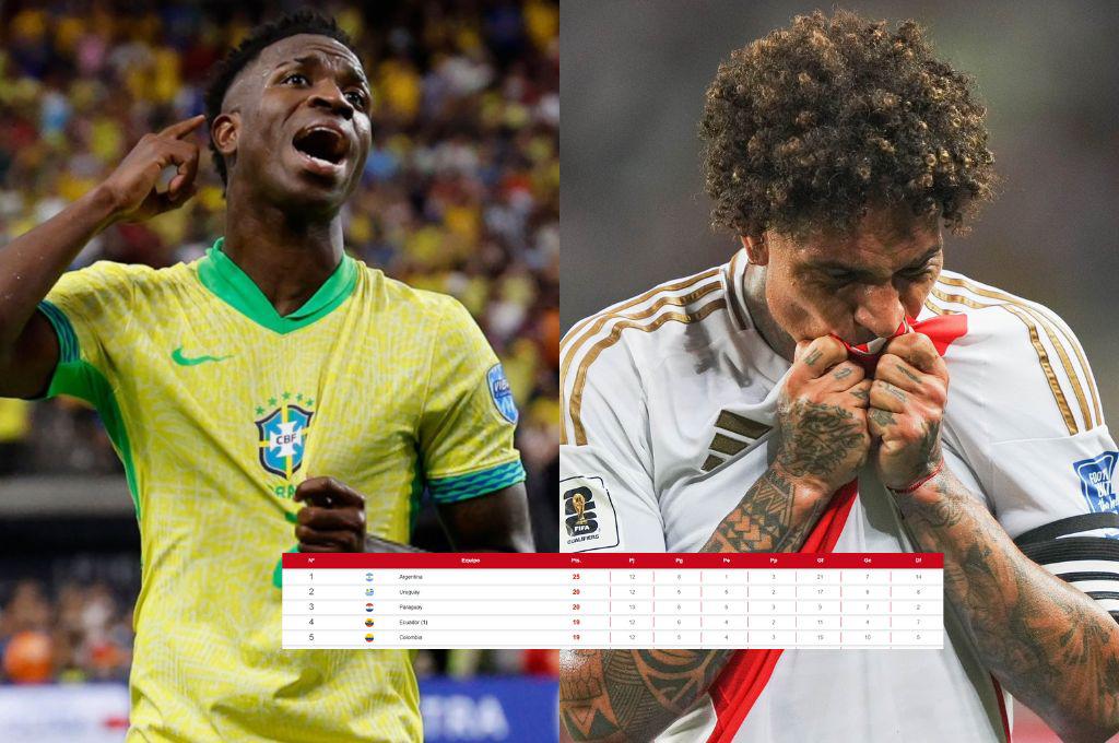 Brasil celebra y Perú cree en el milagro: así está la tabla de posiciones de las eliminatorias sudamericanas