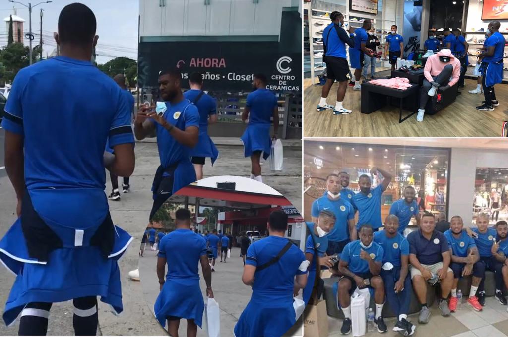 Fotos: Curazao se fue de compras tras llegar a San Pedro Sula mientras Honduras quedó ‘atrapado’ en la isla caribeña