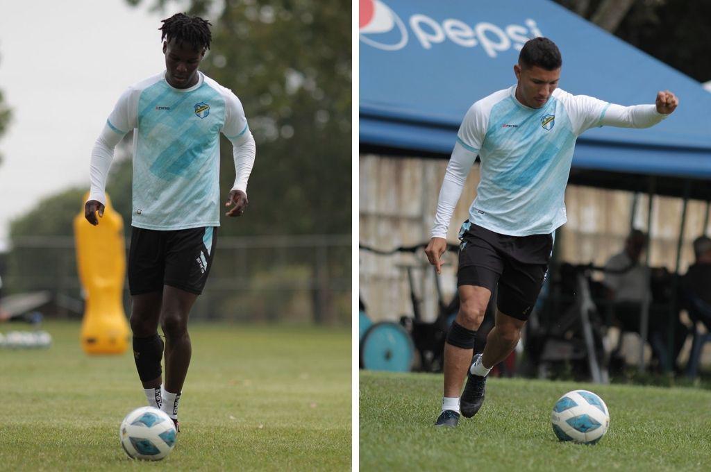Kevin López y Rubilio Castillo tienen listos sus botines para disputar su primera final en Guatemala