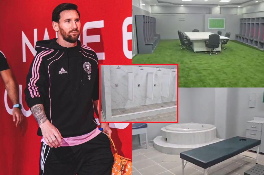 De lujo: así está el camerino donde Lionel Messi e Inter Miami serán ubicados en el estadio Olímpico