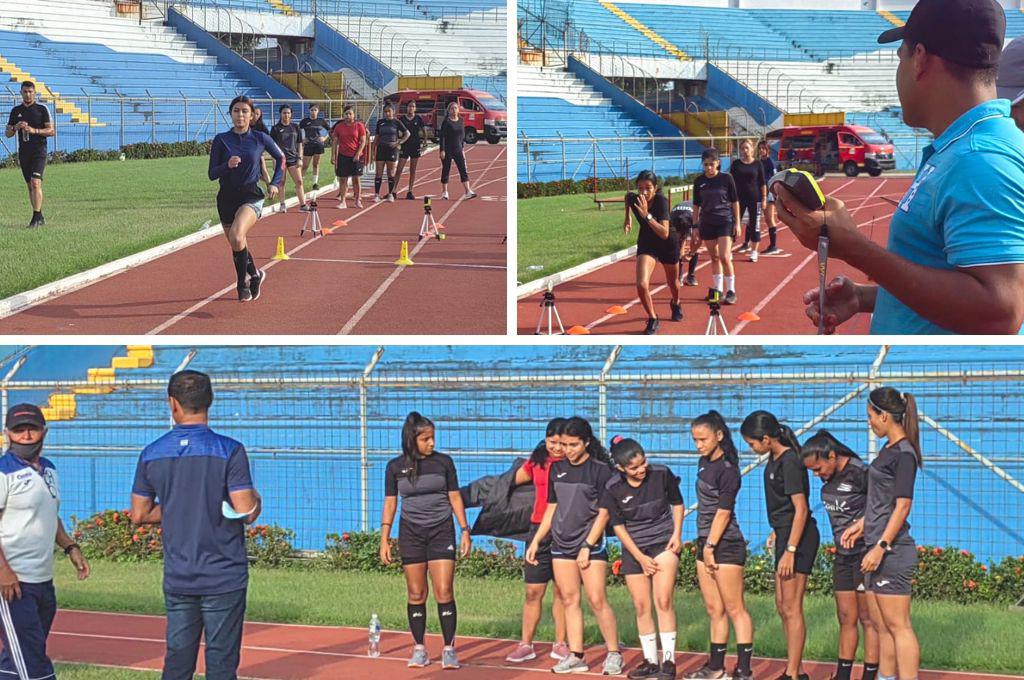Arbitraje femenino en Honduras es impulsado por la Comisión Nacional de Fenafuth para buscar su debut en Liga Nacional