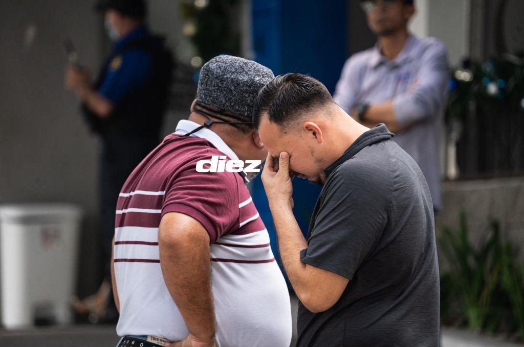 Llanto y dolor: familiares, directivos y aficionados quebrantados por la muerte de Orinson Amaya