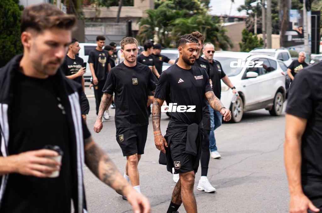 ¿Con cuántos guardaespaldas? Heung-min Son y jugadores de Los Ángeles FC sorprenden caminando por calles de SPS