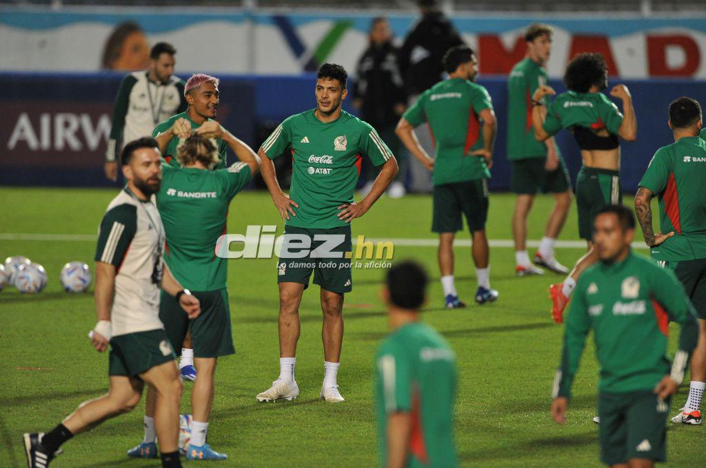 Así fue el entrenamiento de la selección de México en el estadio Nacional Chelato Uclés: Risas y con todas sus figuras