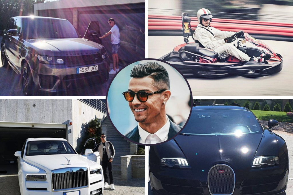 ¡Muestran el garaje completo! Así es la impresionante colección de autos de Cristiano Ronaldo: Los tiene todos