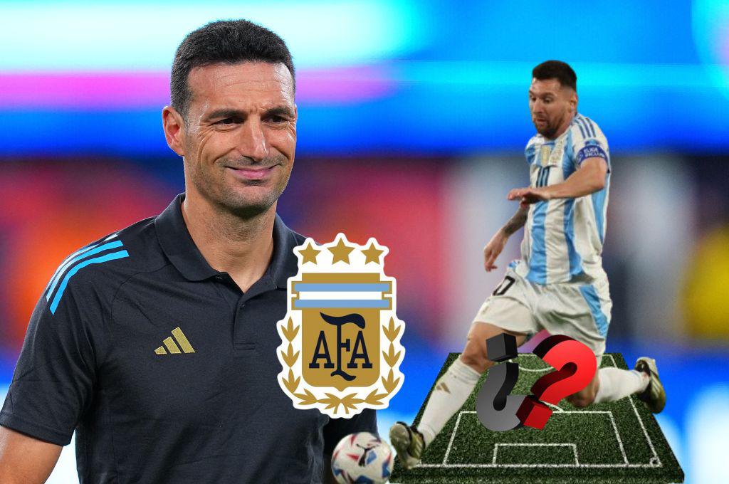 ¡Con cambios! Alineación de Argentina para los cuartos de final de la Copa América 2024 ante Ecuador ¿Y Messi?