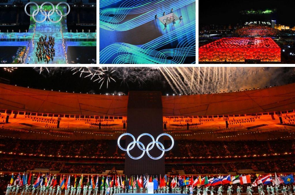 Así fue la espectacular ceremonia de inauguración de los Juegos Olímpicos de Invierno de Pekín 2022