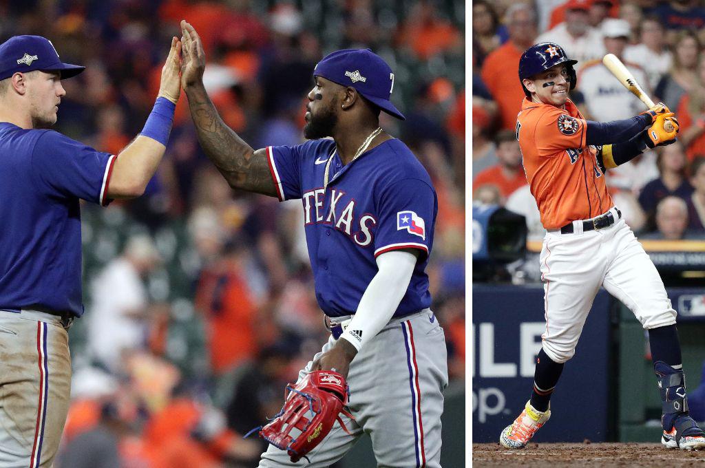 Los Rangers apalean a los Astros de Mauricio Dubón y el pase a la Serie Mundial se va a definir en el séptimo juego