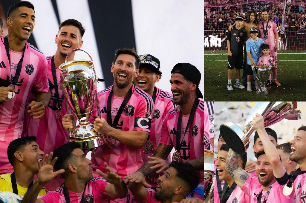 La despedida que les dio Messi a Jordi Alba y Busquets, el cruce que hubo con Müller y David Ruíz hace historia