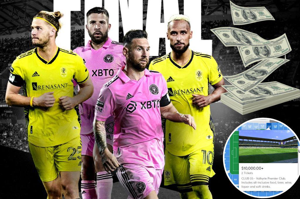 Al precio de un Súper Bowl: ¿Cuánto valen las entradas para ver a Messi en la Final de Leagues Cup entre Inter Miami-Nashville?