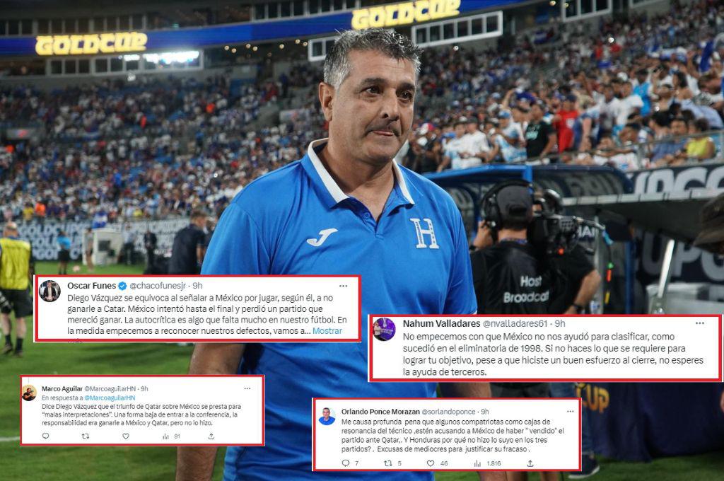 Las respuestas a Diego Vázquez tras dejar en duda el triunfo de Qatar ante México: “Excusas mediocres para justificar el fracaso”