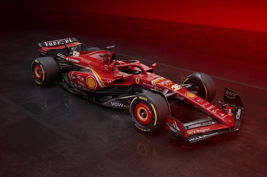 Ferrari presenta su nuevo modelo SF-24, el último coche antes de la llegada de Hamilton