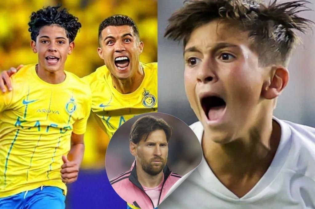 FIFA lo permite: la poderosa selección que quiere juntar a Cristiano JR y Thiago Messi para armar un equipazo
