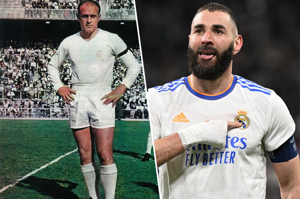 Nueva leyenda: Karim Benzema supera a Alfredo di Stefano como goleador histórico en el Real Madrid