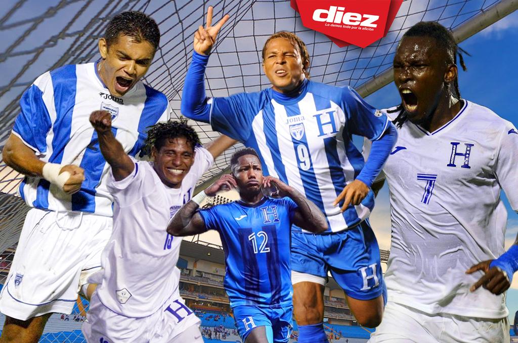 ¿A cuántos están Quioto y Elis del Top 10? Los máximos goleadores históricos de la Selección de Honduras